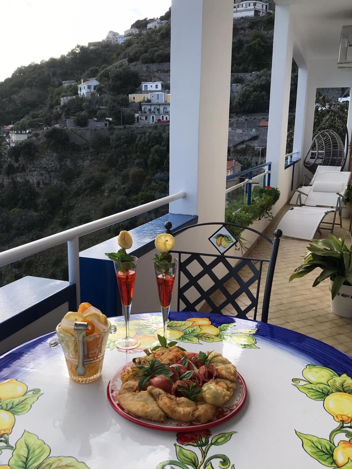 Da Nonna Nicoletta Villa Furore Buitenkant foto